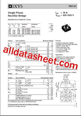 VBO25-14AO2型号图片