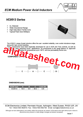 VC0513-121型号图片