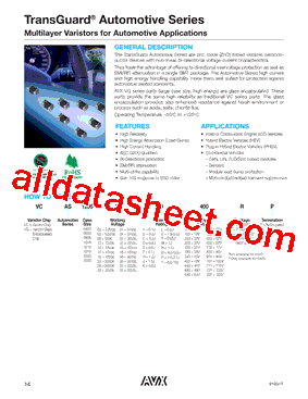 VCAS060312F400RP型号图片