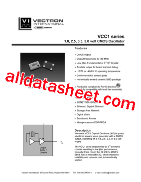 VCC1-C1K型号图片