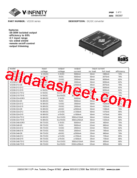 VCD30-D48-S15型号图片