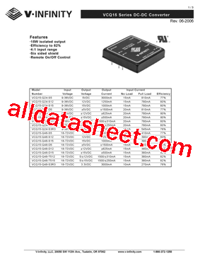 VCQ15-Q24-D12型号图片