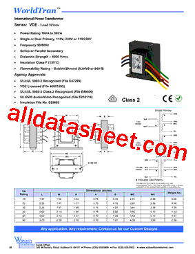 VDE2-50L-36型号图片