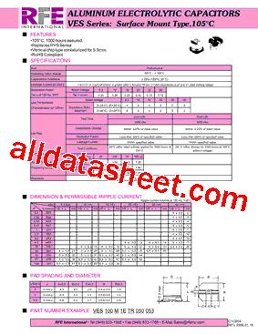 VES100M1ETR050053型号图片