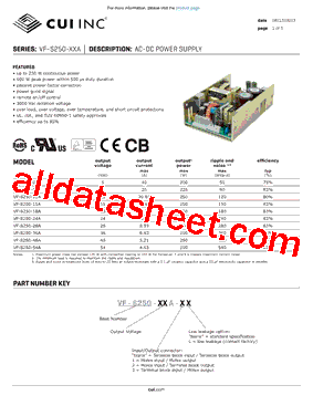 VF-S250-05A型号图片