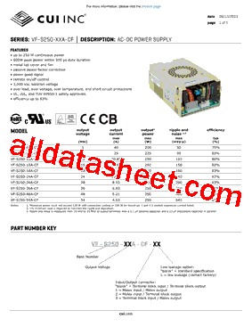 VF-S250-24A-CF型号图片