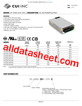 VF-S320-24A-CFS型号图片