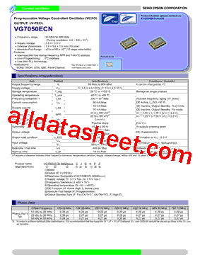 VG7050ECN-SM20T007-CJGLPF3型号图片