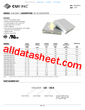 VHB100W-Q24-S28型号图片