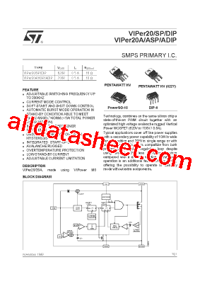 VIPER20ADIP-E型号图片