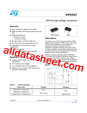 VIPER27LDTR型号图片