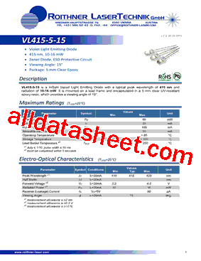 VL415-5-15型号图片