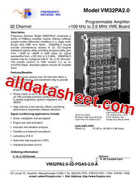 VM32PA2.0-8型号图片