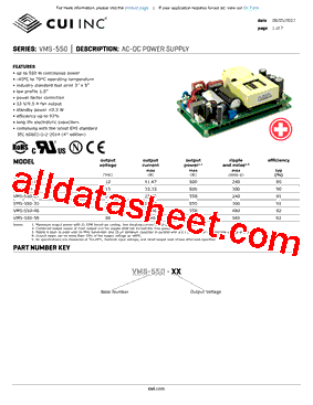 VMS-550-15型号图片