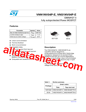 VNN1NV04P-E型号图片