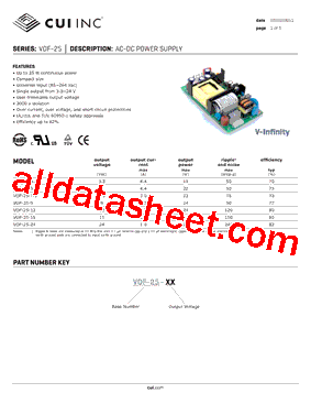 VOF-25-9型号图片