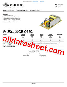 VOF-50B_V01型号图片