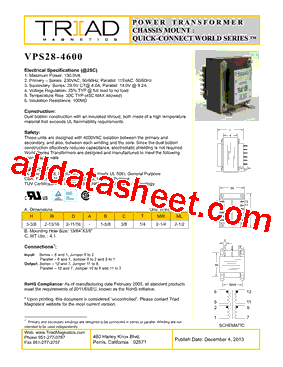 VPS28-4600型号图片