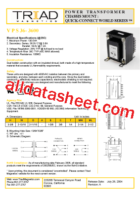 VPS36-3600型号图片