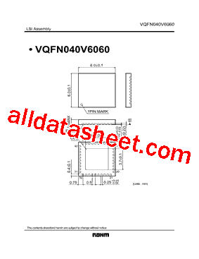 VQFN040V6060型号图片