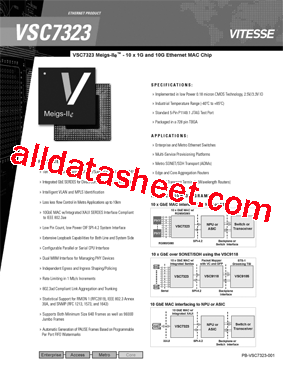VSC7323型号图片