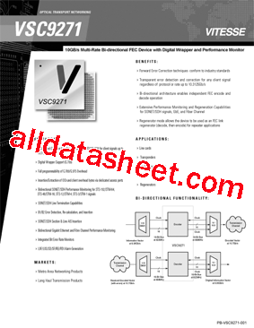 VSC9271型号图片