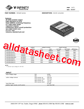 VSCQ30-Q24-S12型号图片