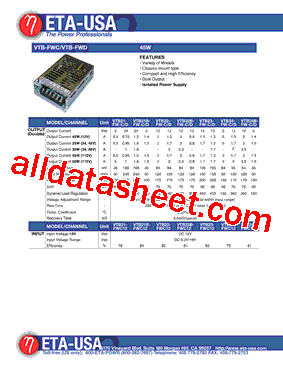 VTB21-FWC12型号图片