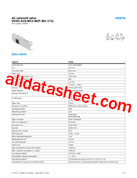 VUVG-S10-M52-MZT-M5-1T1L型号图片