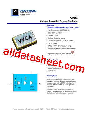 VVC4-AHD-44M736型号图片