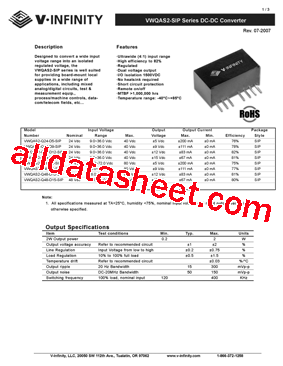 VWQAS2-Q24-D5-SIP型号图片