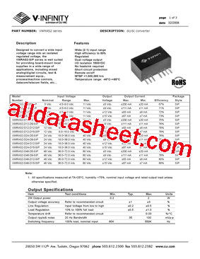 VWRAS2-D12-D12-SIP型号图片