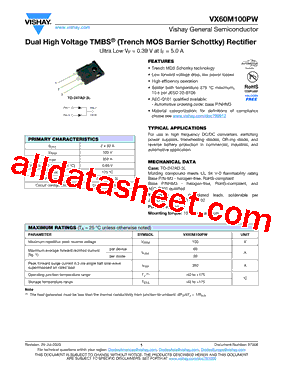 VX60M100PWHM3/P型号图片