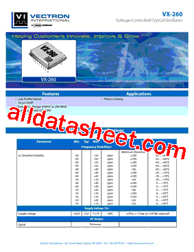 VXCO-2600-AEA-M型号图片