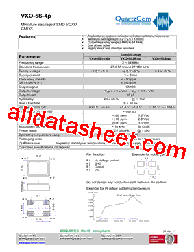 VXO-5S28-4P型号图片