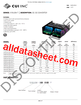 VYB10W-Q24-D15-T型号图片