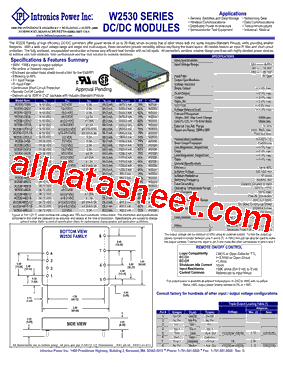 W2530-12D15型号图片