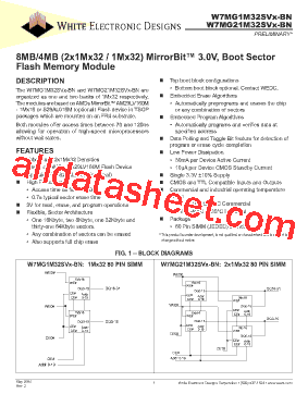 W7MG1M32SVB120BNC型号图片