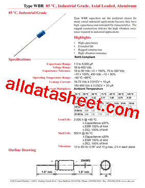 WBR100-150A型号图片