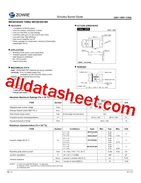 WCSCD54H型号图片