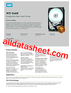 WD121KRYZ型号图片