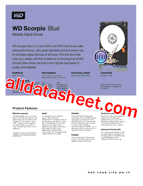 WD5000BPVT型号图片