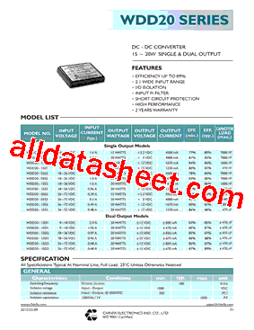 WDD20-12S3型号图片