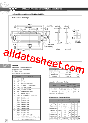 WG12232E型号图片