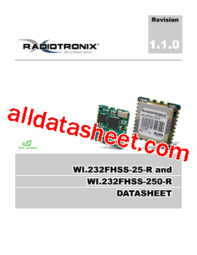 WI.232FHSS-25-R型号图片