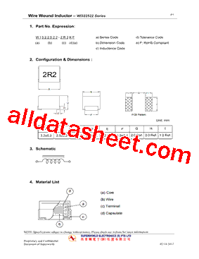 WI322522-331JF型号图片