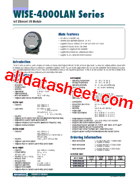 WISE-4050LAN-B型号图片