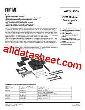 WIT2411SDK型号图片