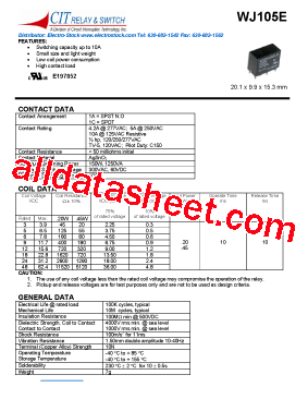 WJ105E1A48VDC.45型号图片