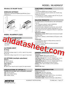 WL40MW1F-R/Q型号图片
